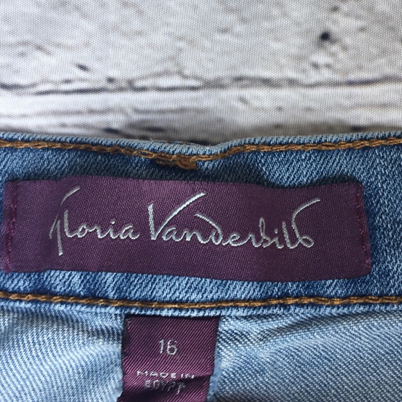 Gloria Vanderbilt - Missy Size 16 Long Jean - Picture 8 of 10